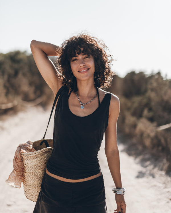 mikuta The Dark Regular Tank Top