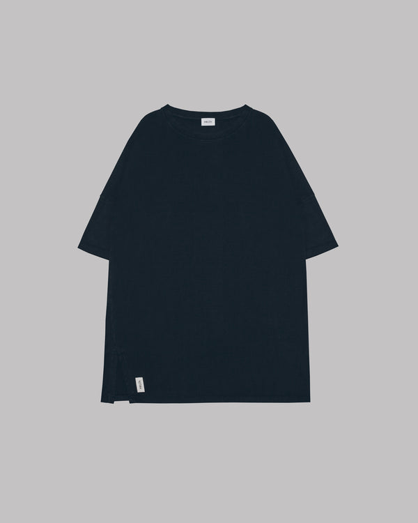 Mikuta The Dark Short Loose T-Shirt Dress