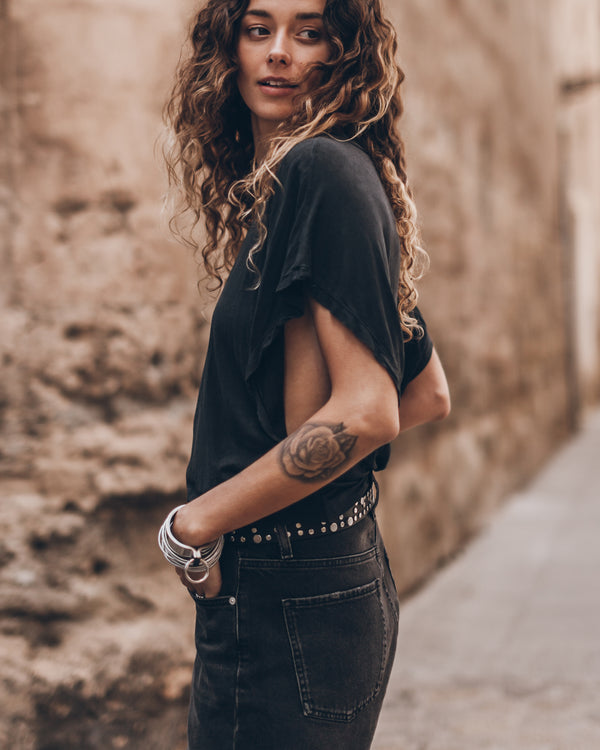 Mikuta The Dark Thin Batwing T-Shirt