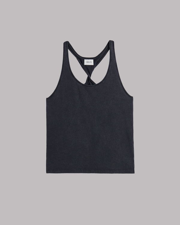 Mikuta The Dark Twisted Tank Top