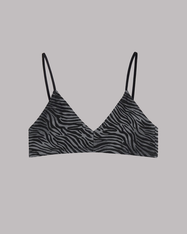 Mikuta The Dark Zebra Soft Bralette
