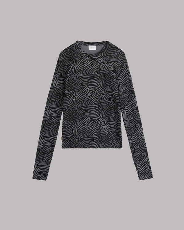 Mikuta The Dark Zebra Soft Longsleeve