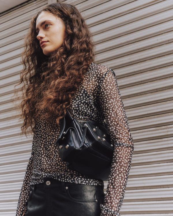 Mikuta The Dotted Mesh Longsleeve