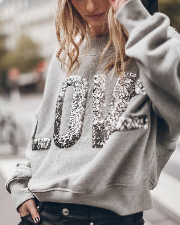 Mikuta The Grey Love Sweater