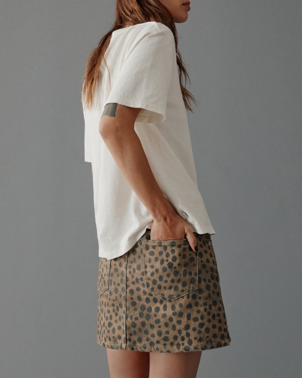 Mikuta The Leo Denim Skirt