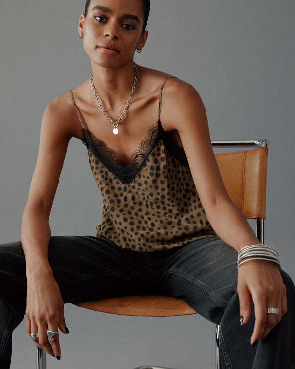 Mikuta The Leo Laced Slip Top