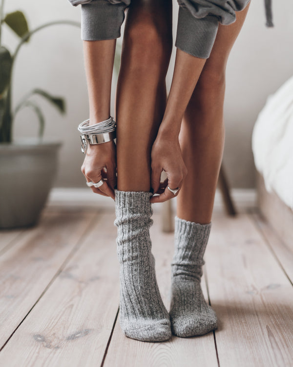 mikuta The Light Knitted Socks