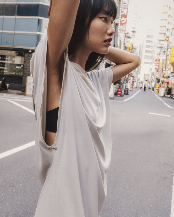 Mikuta The Light Long Batwing Dress