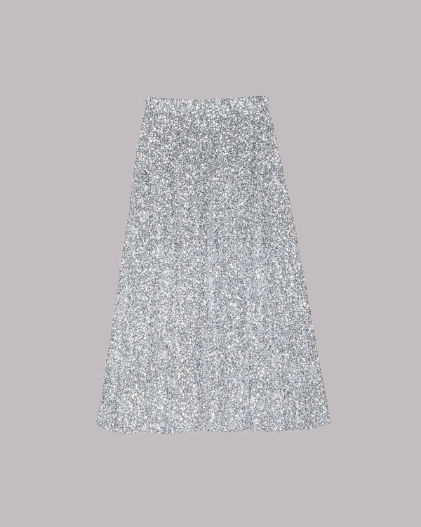 Mikuta The Light Long Sequin Skirt