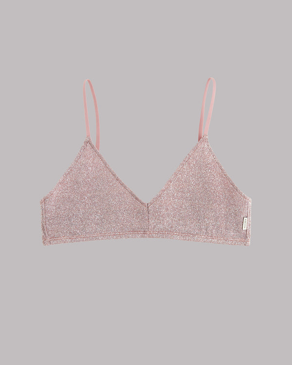 Mikuta The Pink Sparkly Bralette