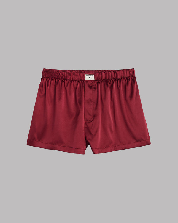 Mikuta The Red Silk Boxer Shorts