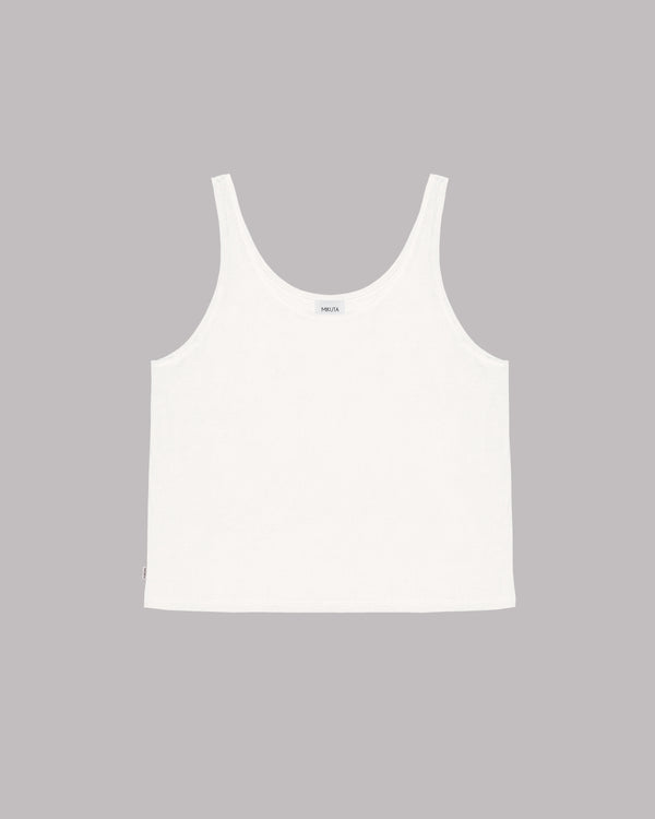 Mikuta The White Base Tank Top