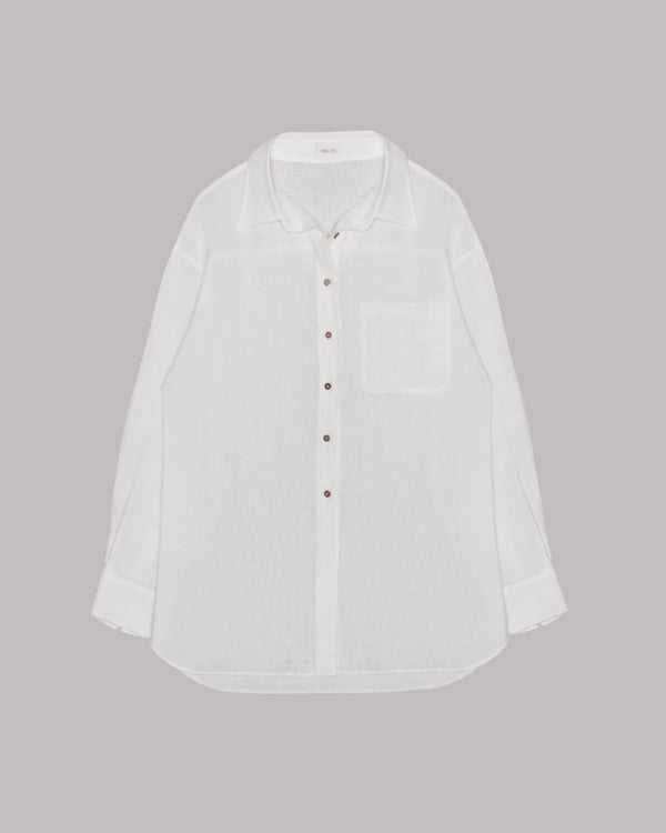 Mikuta The White Linen Shirt