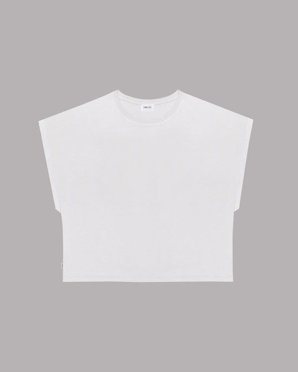 Mikuta The White Thin Batwing T-Shirt