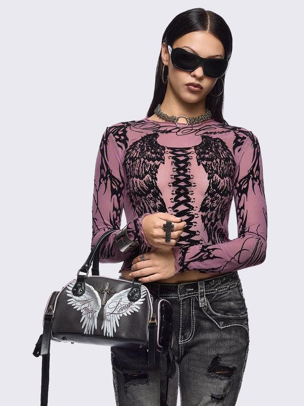 Minga London Angel Wings Bowling Bag