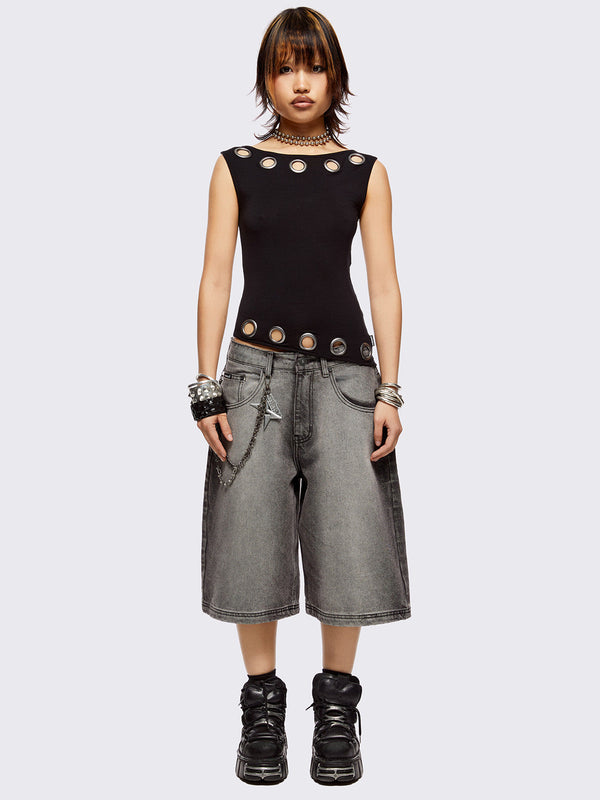 Minga London Axl Black Top
