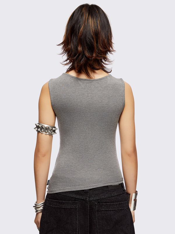 Minga London Axl Grey Top