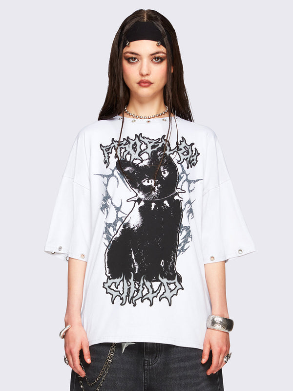 minga london Bad Luck T-shirt