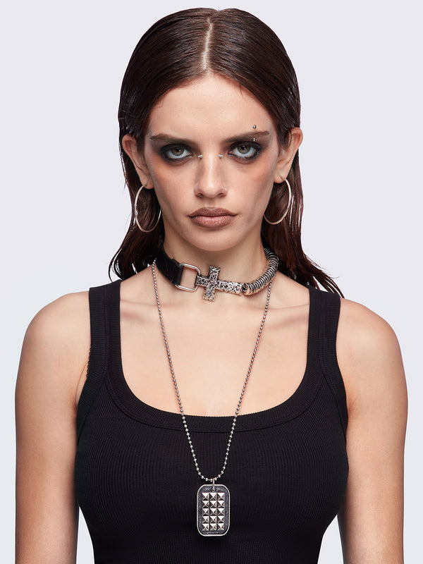 minga london Baddie Choker Set