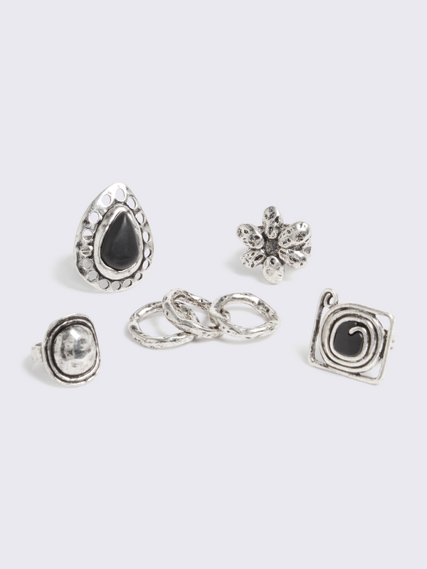 Minga London Blossom Ring Set