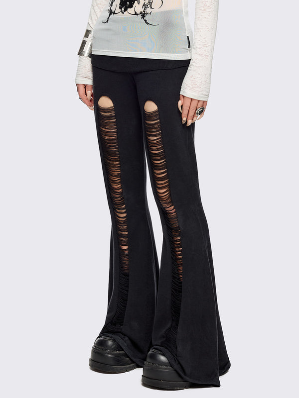 Minga London Broken Flare Pants