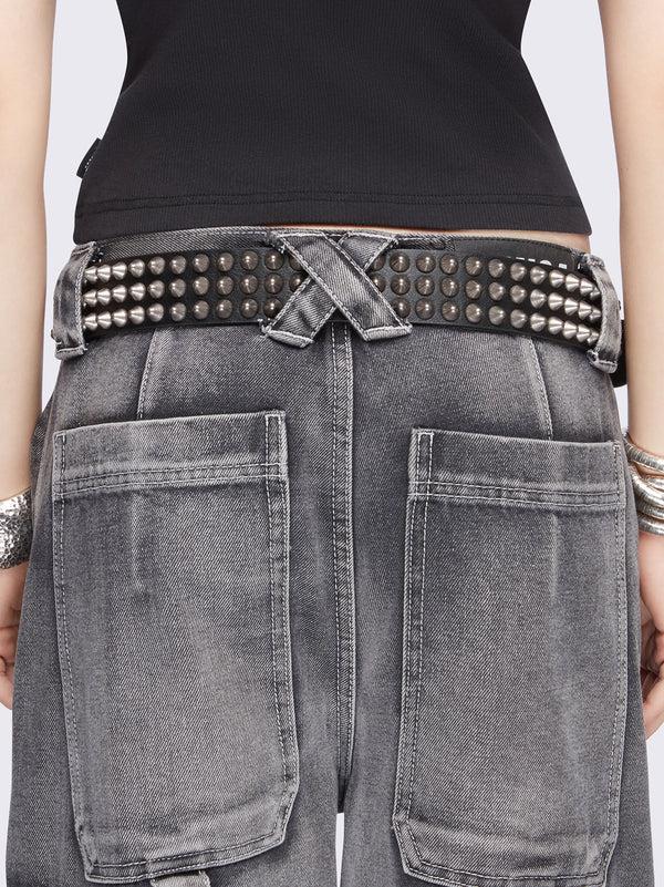 Minga London Brutal Spike Studded Belt
