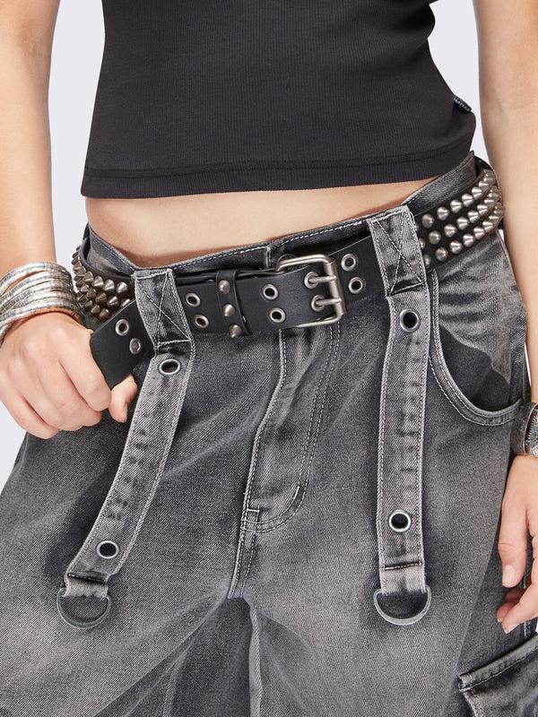 Minga London Brutal Spike Studded Belt