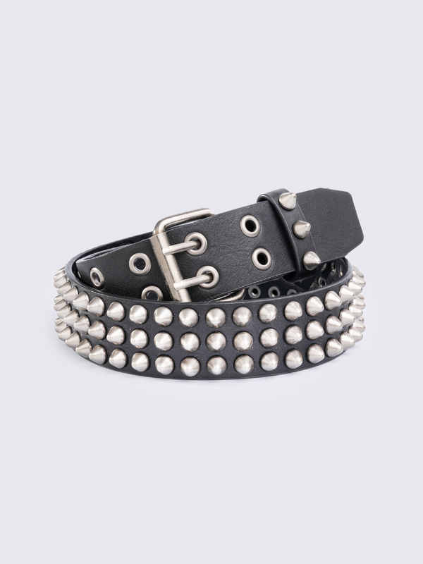 minga london Brutal Spike Studded Belt