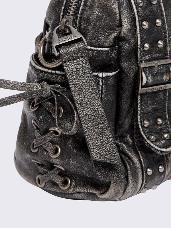 Minga London Buckled Up Vegan Shoulder Bag