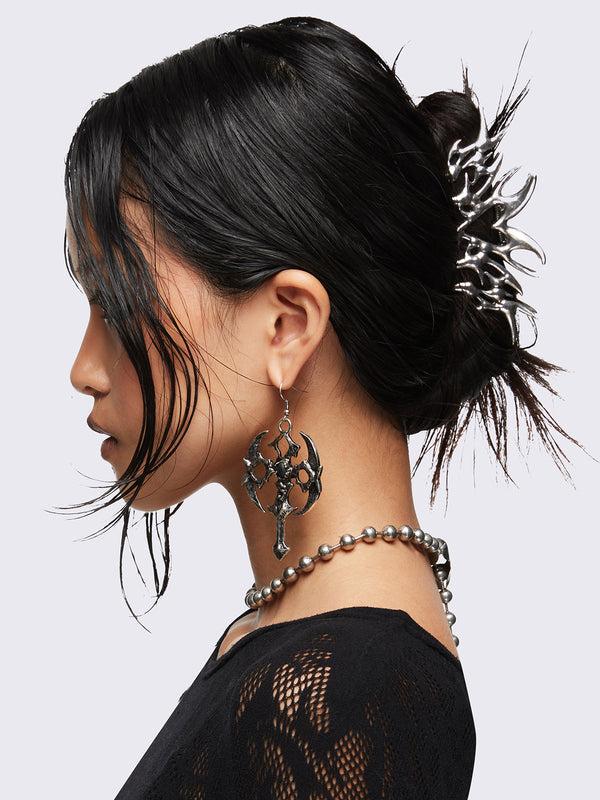 Minga London Burning Heart Claw Clip