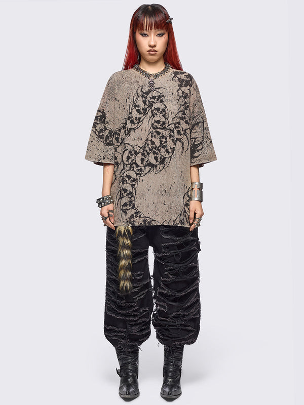 Minga London Centideath Washed T-Shirt