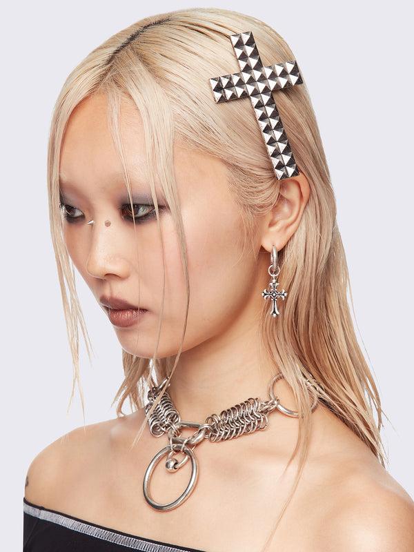 minga london Cross Me Hair Clip