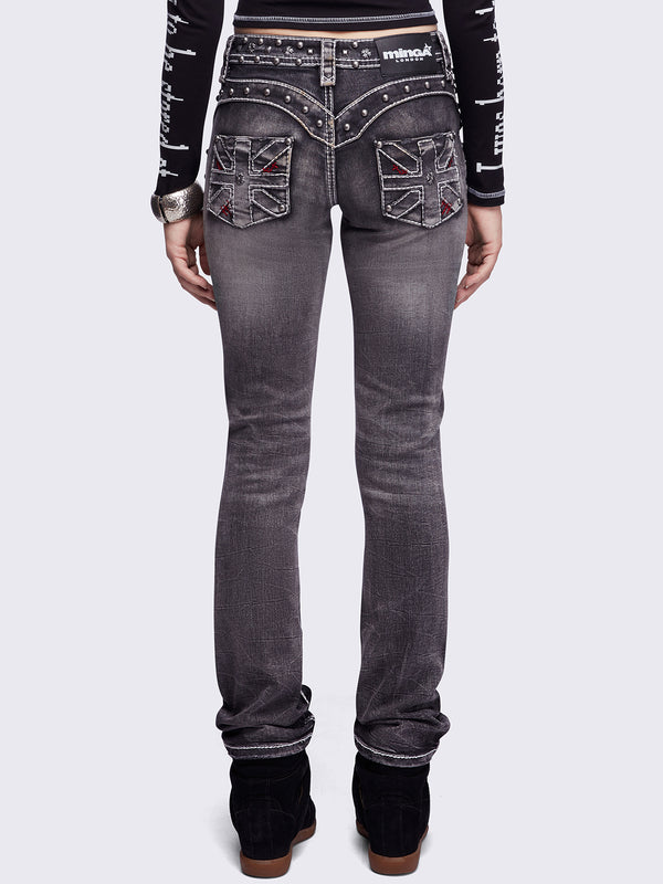 Minga London Crown Me Slim Jeans