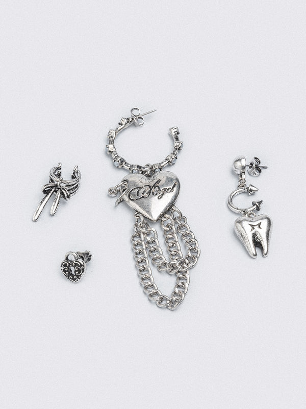 Minga London Cute Angel Earring Set