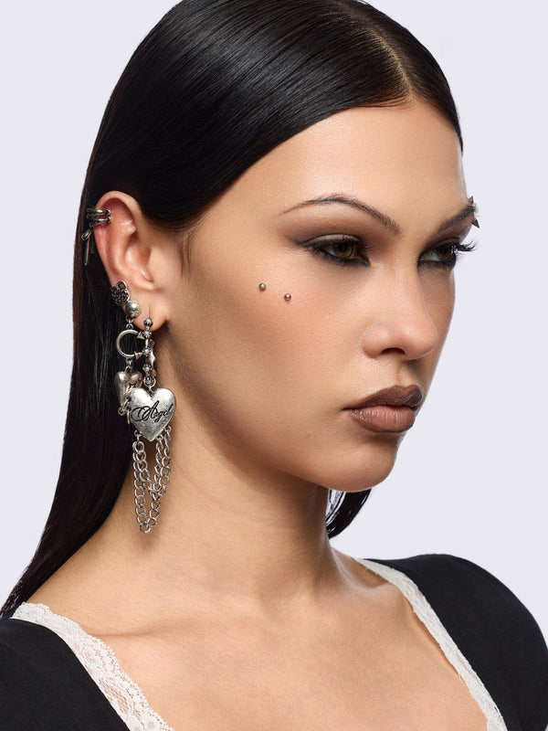 minga london Cute Angel Earring Set