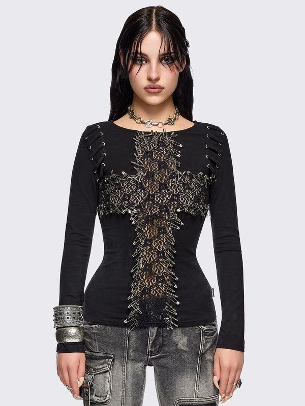 minga london Dark Romance Top