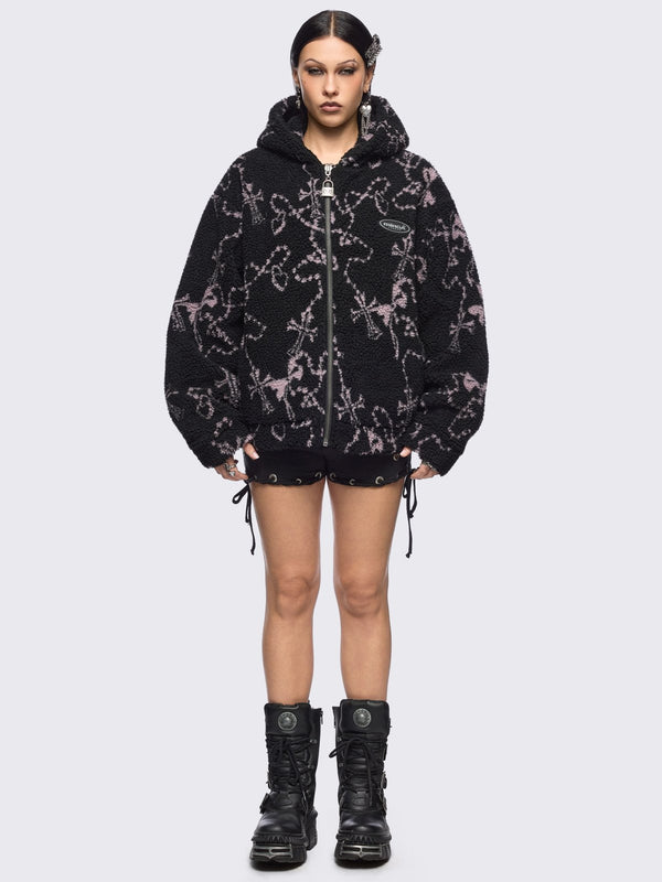 Minga London Devotion Borg Jacket