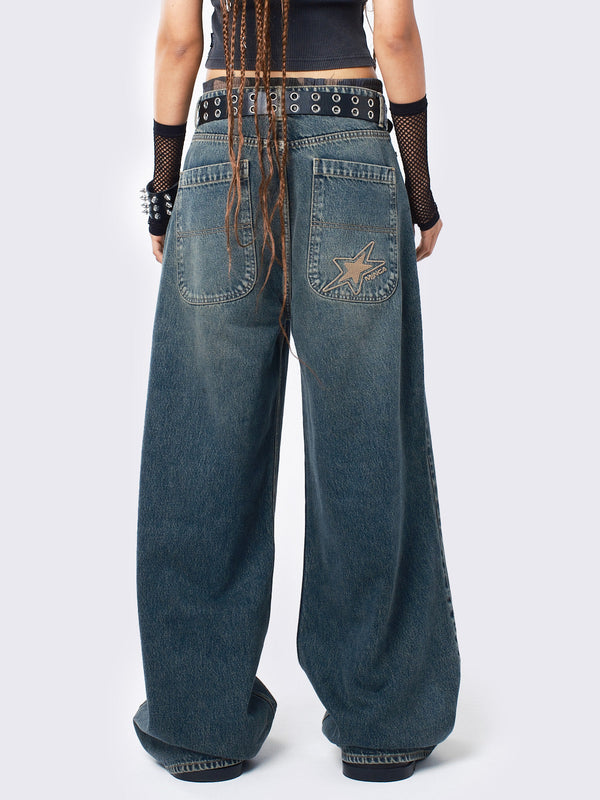 Minga London Echo Overdye Baggy Jeans