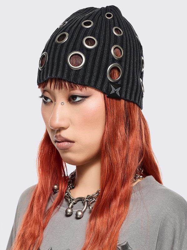 Minga London Elektra Black Beanie