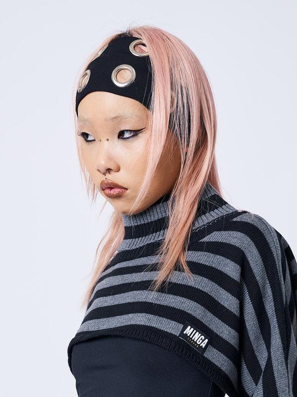 minga london Elektra Black Headband