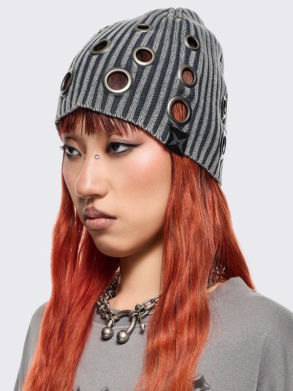 Minga London Elektra Grey Beanie