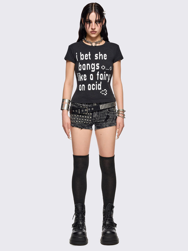 Minga London Fairy On Acid Baby Tee