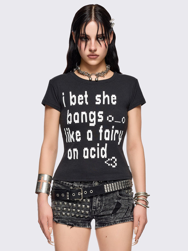 minga london Fairy on Acid Baby Tee