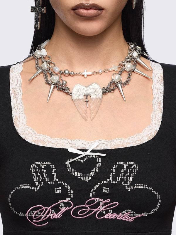 Minga London Fatal Angel Necklace