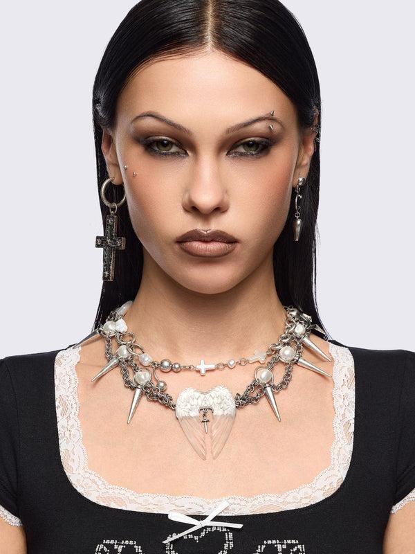 minga london Fatal Angel Necklace