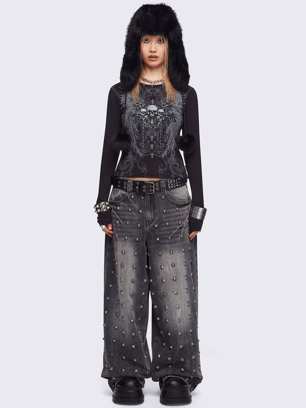 Minga London Graveborn Black Top