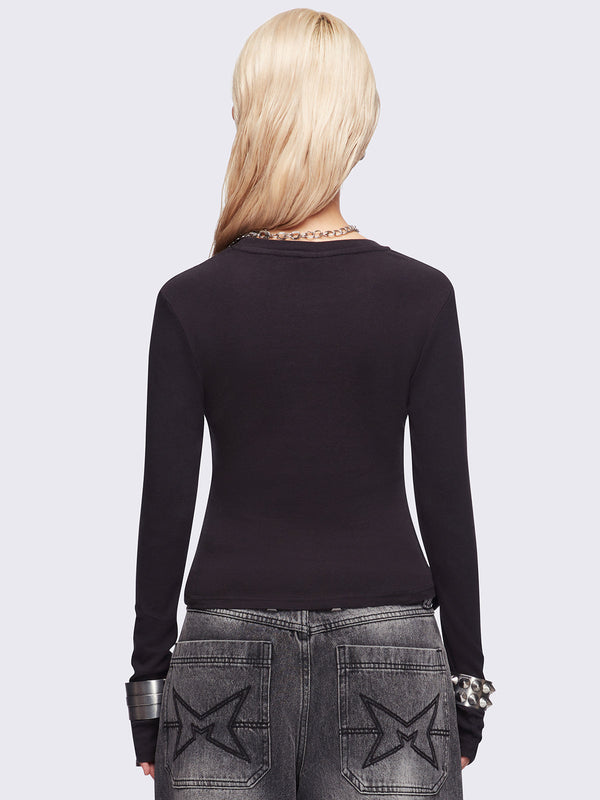 Minga London Graveborn Black Top