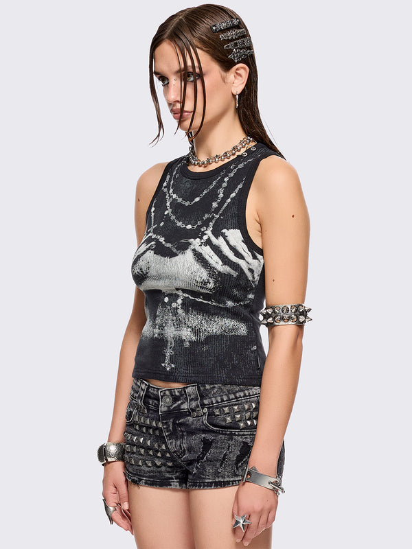 Minga London Hands On Vest Top