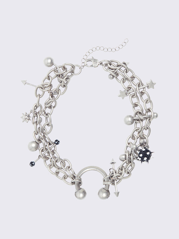 Minga London Harsh Charm Necklace