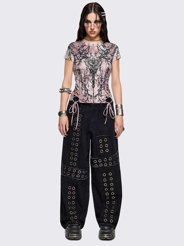 Minga London Heartless Baby Tee